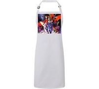 Fabulous Tablier Cuisine Premium Blanc Neo Genesis Evangelion Mecha Apocalypse Blanc G
