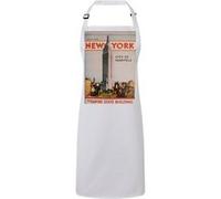 Fabulous Tablier Cuisine Premium Blanc New York Empire State Building Poster Vintage Blanc G