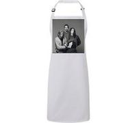 Fabulous Tablier Cuisine Premium Blanc Nirvana Kurt Cobain Dave Grohl Photoshoot Blanc G