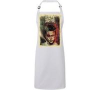 Fabulous Tablier Cuisine Premium Blanc Peinture Fight Club Brad Pitt Life Blanc G