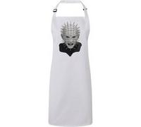 Fabulous Tablier Cuisine Premium Blanc Pinhead Hellraiser Blanc G