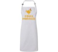 Fabulous Tablier Cuisine Premium Blanc Poule Mouillée Blanc G