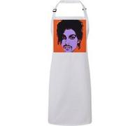 Fabulous Tablier Cuisine Premium Blanc Prince Andy Warhol Style Blanc G
