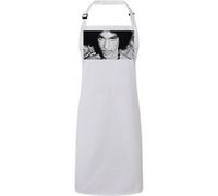 Fabulous Tablier Cuisine Premium Blanc Prince Portrait Noir et Blanc Blanc G