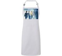 Fabulous Tablier Cuisine Premium Blanc Queen Freddie Mercury Brian May Blanc G