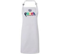 Fabulous Tablier Cuisine Premium Blanc Queer Blanc G