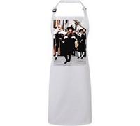 Fabulous Tablier Cuisine Premium Blanc Rabbi Jacob Il Va Dancer Louis De Funes Blanc G