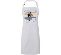 Fabulous Tablier Cuisine Premium Blanc Raymond Poulidor Vintage Blanc G