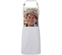 Fabulous Tablier Cuisine Premium Blanc Ronald Reagan President Etats Unis Blanc G