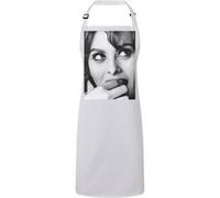 Fabulous Tablier Cuisine Premium Blanc Sophia Loren Actrice 1 Blanc G