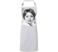 Fabulous Tablier Cuisine Premium Blanc Sophia Loren Actrice 4 Blanc G