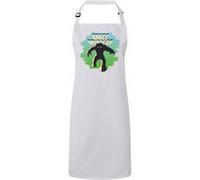 Fabulous Tablier Cuisine Premium Blanc Space Invaders Alien Blanc G