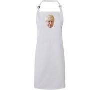 Fabulous Tablier Cuisine Premium Blanc Tete Boris Johnson Premier Ministre Blanc G