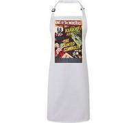 Fabulous Tablier Cuisine Premium Blanc The Haunted Strangler Cinéma Vintage Blanc G