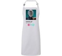 Fabulous Tablier Cuisine Premium Blanc Tinder Pinhead - Hellraiser Blanc G