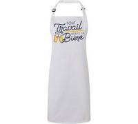Fabulous Tablier Cuisine Premium Blanc Tout Travail mérite sa Bière Blanc G