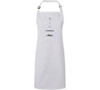 Fabulous Tablier Cuisine Premium Blanc Tu Me Fais Fondre Petits Oiseaux sur une Branche Blanc G