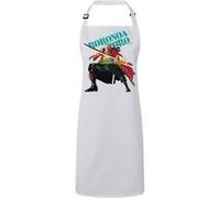 Fabulous Tablier Cuisine Premium Blanc Zoro Roronoa Head Hunter One Piece Blanc G