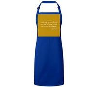 Fabulous Tablier Cuisine Premium Bleu Abbe Pierre Echec Courage Citation Bleu G