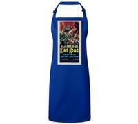 Fabulous Tablier Cuisine Premium Bleu Affiche Italienne King Kong Versus Godzilla Bleu G