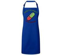Fabulous Tablier Cuisine Premium Bleu Akira Good For Health Bad For Education Bleu G