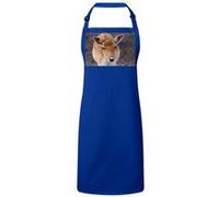 Fabulous Tablier Cuisine Premium Bleu Belle Biche Cerf Cervide Bleu G