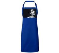 Fabulous Tablier Cuisine Premium Bleu Billie Holiday Chanteuse 3 Bleu G