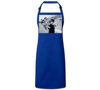 Fabulous Tablier Cuisine Premium Bleu Bruce Lee Noir & Blanc Hong Kong Bleu G