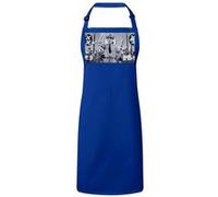 Fabulous Tablier Cuisine Premium Bleu Charlie Chaplin Dictateur Bleu G