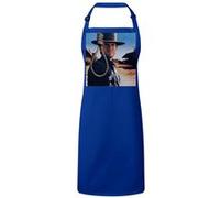 Fabulous Tablier Cuisine Premium Bleu Clint Eastwood Cowboy 1 Bleu G