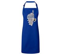 Fabulous Tablier Cuisine Premium Bleu Corse Département Ile France Bastia Carte Ancienne Rare