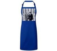 Fabulous Tablier Cuisine Premium Bleu Elvis Presley Richard Nixon Maison Blanche Bleu G