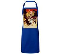 Fabulous Tablier Cuisine Premium Bleu Fairy Tail Natsu Et Ignir Dragon Slayer Bleu G