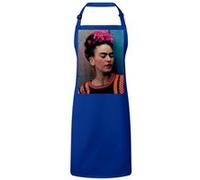 Fabulous Tablier Cuisine Premium Bleu Frida Kahlo Artiste 8 Bleu G