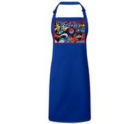 Fabulous Tablier Cuisine Premium Bleu Goldorak Mazinger Z Mecha Bleu G