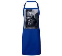 Fabulous Tablier Cuisine Premium Bleu Gravure Jean Sébastien Bach Compositeur Bleu G