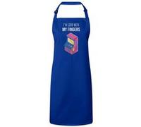 Fabulous Tablier Cuisine Premium Bleu I'm Good with my Fingers Bartop Arcade Bleu G