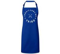Fabulous Tablier Cuisine Premium Bleu Jamais sans ma Tribu Famille Bleu G