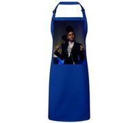 Fabulous Tablier Cuisine Premium Bleu Janelle Monae Chanteuse 2 Bleu G