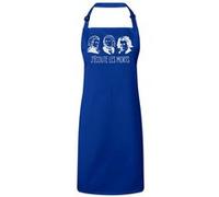 Fabulous Tablier Cuisine Premium Bleu J'écoute les morts Bach Mozart Beethoven Bleu G