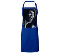 Fabulous Tablier Cuisine Premium Bleu Jimi Hendrix 70's Solo de Guitare Bleu G