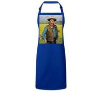 Fabulous Tablier Cuisine Premium Bleu John Wayne Peinture Norman Rockwell Bleu G