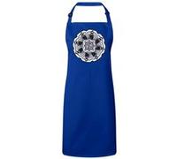 Fabulous Tablier Cuisine Premium Bleu Mandala Noir et Blanc Bleu G