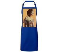Fabulous Tablier Cuisine Premium Bleu Maria Callas Cantatrice 2 Bleu G