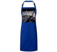 Fabulous Tablier Cuisine Premium Bleu Neil Armstrong Premier Pas Sur La Lune Astronaute Bleu G