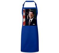 Fabulous Tablier Cuisine Premium Bleu Ronald Reagan President Portrait Bleu G