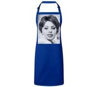 Fabulous Tablier Cuisine Premium Bleu Sophia Loren Actrice 4 Bleu G