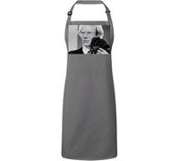 Fabulous Tablier Cuisine Premium Gris Andy Warhol Avec Son Chien Gris G