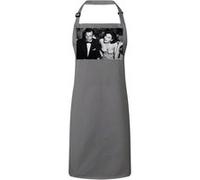 Fabulous Tablier Cuisine Premium Gris Ava Gardner et Frank Sinatra Acteurs 3 Gris G