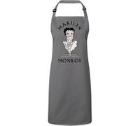 Fabulous Tablier Cuisine Premium Gris Betty Boop - Marilyn Monroe Gris G